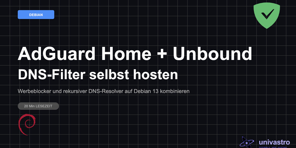 Adguard home unbound debian